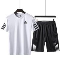 ราคา ของแท้อย่างเป็นทางการ กระเป๋าadidas official store อาดิดาสกีฬาชุดผู้ชายเสื้อยืดแขนสั้นกางเกงขาสั้นหลวมวิ่งกางเกงขาสั้นฟุตบอล (14239061979)