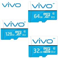 ราคา จัดส่งฟรี COD ส่งอะแดปเตอร์ฟรี เครื่องอ่านการ์ด Vivo การ์ด TF ความเร็วสูง Class10 UHS I Sdhc sdxc การ์ด Micro SD 512GB 128GB 64GB การ์ดหน่วยความจำ32GB (11063542006)