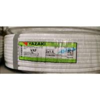 ราคา ราคายกม้วน สายไฟ VAF 2X1 5 ยาซากิ THAI YASAKI ยาว 100 เมตร (20126069145)
