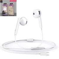 ราคา หูฟัง Type C เสียงดี ดิจิตอลแท้ สามารถใช้ได้กับ Samsung iPad Pro USB C HeadphonesType C Earphones in Ear Wired Headphones with Mic and Volume ControlHiFi Stereo Noise Compatible with iPad ProHuawei P3