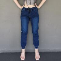 ราคา Golden Zebra Jeans กางเกงยีนส์หญิงขาจั๊มสีเขียวเอวยางยืด เอว28 37 (6248246230)