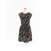 ราคา mango เดรสแขนกุดพิมพ์ลาย ซิปหลัง ป้ายแบรนด์ระบุไซส์ EUR XS Preloved (20669668840)