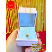 ราคา สร้อยคอเงินแท้ 92 5 พร้อมจี้ทองแท้ 99 99 น้ำหนัก0 1 0 2 กรัม จี้ทองแท้มีใบรับประกันสามารถขายได้ (20069680386)