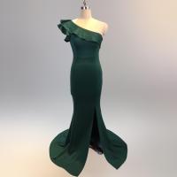 ราคา ชุดราตรีของผู้หญิงเดรสกระโปรงทรงหางปลาเข้ารูปยาวสไตล์สง่างามเปิดไหล่ออกใหม่ (11047815183)