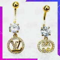 ราคา จิวสะดือ แบรนด์เนม จิวใส่สะดือ เครื่องประดับร่างกาย ประดับด้วยคริสตัลแท้ ขนาดก้าน 1 6 ก้านยาว 8 มิล มาตรฐาน สินค้าเกรดพรีเมี่ยม (18745039181)