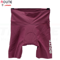ราคา ผู้หญิง กางเกงปั่นจักรยานขาสั้นเป้าอิตาลี ยี่ห้อ Route by JAVA ของแท้ มีกล่อง (17416054150)