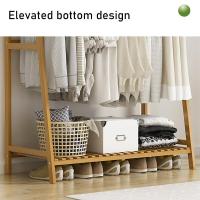 ราคา ATราวไม้ ราวแขวนเสื้อผ้าอเนกประสงค์ ราวแขวน แขวนกระเป๋า ราวผ้าตั้งพื้น แขวนหมวก แขวนเสื้อ ราวแขวนผ้า ราวในห้อง ที่แขวนผ้า ราวตากผ้า บ้าน ราวตากผ้า ชั้นเก็บของ ตู้เสื้อผ้า ตู้เอนกประสงค์ (15331993543)