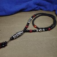 ราคา Tibetan natural genuine nine eye three eye Dzi bead agate chalcedony Dzi bead necklace pendant nine eye Dzi bead necklace bracelet (21033890855)