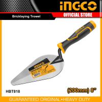 ราคา INGCO เกรียงฉาบปูน เกรียงโบกปูน สามเหลี่ยม 6 8 นิ้ว รุ่น HBT618 HBT818 Bricklaying Trowel เกียงก่อปูน (17429354987)