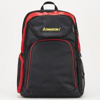 ราคา Kawasaki KAWASAKI Badminton bag Backpack Sports Backpack Independent Shoe Bag KBP 8220 Black (19733061036)