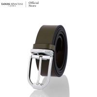 ราคา Louis Montini Cameron Collection เข็มขัดผู้ชายหนังแท้ เข็มขัดหนังวัว Cowhide belt MGN178 (9567979242)