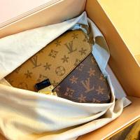ราคา LV กระเป๋าหิ้วไหล่หนังแท้พิมพ์ลายใหม่สำหรับหนังแท้แบรนด์ฤดูร้อน (19308883534)