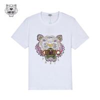 ราคา Kenzoกะตะเสื้อยืดเย็บปักถักร้อยหัวเสือผู้ชายแขนแขนสั้นคอกลมใหม่รุ่นคู่พอดีตัว T (18084023639)