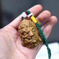 ราคา หัตถกรรมไม้แกะสลักไม้จันทน์สีเขียวมือแกะสลักเสือมังกรเต่าหนึ่งความคิดระหว่าง Panlong Fujia โลกมะระจับชิ้น (19708935644)