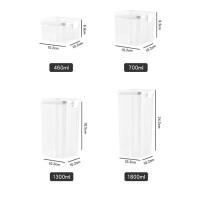 ราคา กล่องถนอมอาหารสุญญากาศ กระปุกใส่เครื่องครัว กล่องถนอมอาหารแห้ง เก็บขนม อาหารแห้ง ธัญพืช กันความชื้น ป้องกันแมลง 5ขนาด Simpler (18927659622)