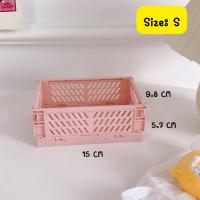 ราคา กล่องเก็บของ ตะกร้าไว้ เครื่องเขียน บนโต๊ะเขียนหนังสือ ชั้นวางของ สีสัน สดใส น่ารักๆ (19770088238)