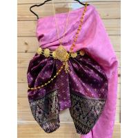 ราคา พร้อม ส่ง สำหรับเด็ก 2 11 ปี ชุดไทยเด็ก ออเจ้า สไบแม่พุดตาน พรหมลิขิต การะเกด บุพเพสันนิวาส โจงกระเบน RA HL23 (20932324199)