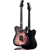 ราคา เทเลแคสเตอร์ Rock การ์ตูนเด็กผู้หญิงสีดำ กีตาร์ไฟฟ้าสีขาวชุดสองมิติเมเปิ้ล เครื่องดีดไม้ชิงชัน HH Pickips ระดับมืออาชีพ (20471324439)