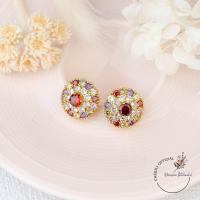 ราคา พร้อมส่ง ต่างหูนพเก้า ต่างหูพลอยสี นพเก้า แดงสยาม สินค้าพร้อมส่ง (20647035068)