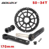 ราคา 165 170 172ค่ะข้อเหวี่ยงจักรยานเสือหมอบ50 34T 52 36T 52 36T 53 39TSRAM GXP จักรยานพับได้ SHIMANO 175 R7000ขนาด5 R8000มม 22S 20S จานหน้าเฟืองแบบแคบและกว้าง5800 6800 (10620677732)