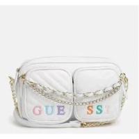 ราคา Guess2023สายโซ่ใหม่สำหรับผู้หญิงกระเป๋าสี่เหลี่ยมกระเป๋าแมสเซ็นเจอร์สะพายไหล่เดียวเล็ก (20353056494)