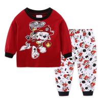 ราคา PAW Patrol ชุดนอนสำหรับเด็กผู้หญิงเสื้อยืดแขนยาวคอกลมและกางเกงขายาวชุดผ้าฝ้ายสำหรับเด็กเสื้อผ้าทรงหลวมลำลองลายการ์ตูนสำหรับใส่อยู่บ้านฤดูร้อนฤดูใบไม้ผลิปี2021 (8592772734)