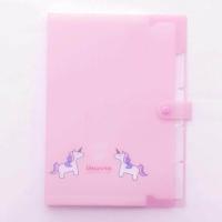 ราคา SALE แฟ้มกระเป๋า ม้ายูนิคอร์น Unicorn สีพาสเทล ขนาด A4 ใช้จัดเก็บเอกสารสำนักงาน และเครื่องเขียนต่างๆ (16049549125)