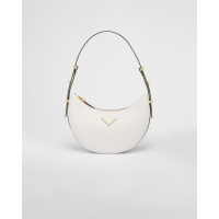 ราคา Prada Arqué leather shoulder bag (21228312561)