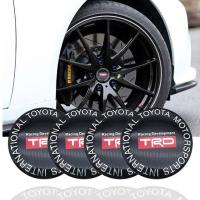 ราคา 4Pcs TRD racing 56mm TRD Sticker Wheel Center Hub Caps Wheel Dust proof emblem (19107069866)