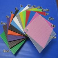 ราคา ฟิวเจอร์บอร์ด PP Board หนา3mm ขนาด65x81Cm ราคาถูก6เเผ่น 1เเพ็ค (9674787925)