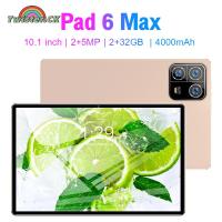 ราคา Pad6Max Tablet 10 1 Inch Tablets 2GB RAM 32GB ROM HD Touch Screen With 4000mAh Battery Dual Camera 2MP Front 5MP Rear Dual SIM WiFi Tablet Compatible For Android 7 0 System (21285057914)