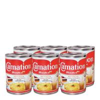 ราคา คาร์เนชั่น นมข้นจืด 405 กรัม x 6 กระป๋อง Carnation Evaporated Milk 405 g x 6 Cans โปรโมชันราคาถูก เก็บเงินปลายทาง (15013689120)