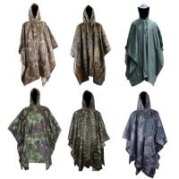 ราคา เสื้อกันฝน เสื้อกันฝนค้างคาว เสื้อกันฝนลายพราง เสื้อคลุม เสื้อกันฝนเดินป่ากลางแจ้งชิ้นเดียว เสื้อปอนโชขี่จักรยาน เสื้อกันฝนรถยนต์ไฟฟ้า ผ้าหนา สวมใส่สบาย พกพาง่าย (19361150336)