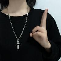 ราคา สร้อยคอเงินรูปไม้กางเขน3ชิ้นฮิปฮอปแหวนจี้สไตล์พังค์แฟชั่นเครื่องประดับอัญมณีผู้ชายผู้หญิง (19097812598)