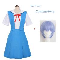 ราคา COSER 77 ชุดเดรสคอสเพลย์ Hoshino Ruri Asuka Ayanami Rei Evangelion สีฟ้าสําหรับผู้หญิงผู้ใหญ่ (18964321051)