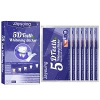 ราคา JAYSUING สติกเกอร์ฟอกสีฟัน 1กล่อง มี 7ชิ้น สติ๊กเกอร์ฟันเงา การฟอกสีฟัน สติ๊กเกอร์ฟอกสีฟัน แถบฟอกสีฟัน ขจัดคราบหินปูน ฟันขาว 5D ครอบฟันขาว สติกเกอร์ฟอกสีฟัน (18556474950)