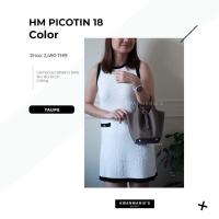 ราคา kwanmaniescloset HM Picotin 18 กระเป๋าถือ กระเป๋าสะพาย กระเป๋าแฟชั่นผู้หญิง (16607323378)