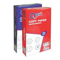 ราคา ส่งด่วน คิวบิซ กระดาษถ่ายเอกสาร F14 70 แกรม 500 แผ่น Q BIZ Copy Paper F14 70 Gsm 500 Sheets สินค้าราคาถูก พร้อมเก็บเงินปลายทาง (14392139606)