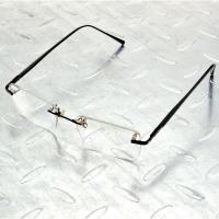 ราคา สี่เหลี่ยมผืนผ้าไม่มีขอบโลหะผสมไทเทเนียมน้ำหนักเบาฤดูใบไม้ผลิบานพับแว่นตาแสงกรอบแว่นตากรอบแว่นตา (16495659964)