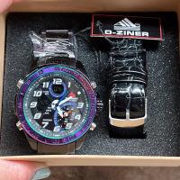 ราคา N Time Shop D ziner นาฬิกาข้อมือ แบรนแท้ กันน้ำ100 พร้อมสายหนัง สลับสายเปลี่ยนได้ พร้อมกล่องแบรน มีป้ายรับประกัน พร้อมส่งค่ะ (12494299346)