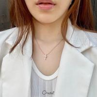 ราคา Cly cross 14k necklace สร้อยคองานชุบ 14k สแตนเลส สวย ทน เงา ไม่ลอก ไม่ดำ (16300743406)