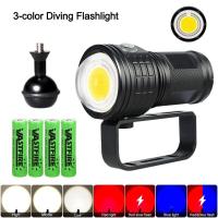 ราคา ไฟฉายดำน้ำ1000000ลูเมนไฟฉายชาร์จแบตเตอรี่ได้ไฟฉายดำน้ำของแท้ไฟฉายพลังสูงชุดชั้นในบางเบา80เมตรไฟฉาย IPX8กันน้ำถ่ายภาพไฟ LED ดำน้ำไฟฉายเติมแสง18650 (16612481150)
