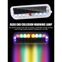 ราคา ไฟสัญญาณกันขโมยรถยนต์ Led พลังงานแสงอาทิตย์ไฟเตือนกันขโมยมี10 Led เซ็นเซอร์กันขโมยมอเตอร์ไซค์ไฟกันกระแทกไฟกระพริบจำนวน1ชิ้น (10851281431)