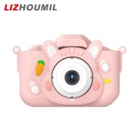 ราคา LIZHOUMIL Kids Camera Digital Camera 2 0 Inch IPS Screen HD 1080P Portable Selfie Camera Video Recorder For Age 3 12 Boys Girls (21269929732)