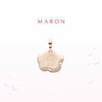 ราคา MARON Happy Me Pendant สร้อยคอเงินแท้ จี้ตัวอักษร ฝังพลอยเพทาย (17885364222)