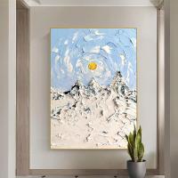 ราคา ภาพวาดมีด Abstract คลื่นชายหาดจิตรกรรมตกแต่งศิลปะบนผืนผ้าใบสำหรับติดกำแพงภาพสีน้ำมันบนหนาสำหรับการตกแต่งบ้าน0717 (19739282812)