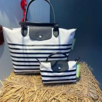 ราคา Longchamp bag Mini womens bag mini mobile phone cosmetic bag hand carrying dumpling bag cross body striped style diy (20450077371)
