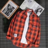 ราคา เสื้อนอกเสื้อตาหมากรุกสำหรับทั้งหญิงและชายลายสก๊อตเย็บปะติดเสื้อผ้ากีฬาฤดูหนาวใหม่เสื้อเชิ้ตแขนยาว (20936113177)