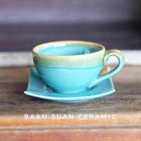 ราคา แก้วกาแฟ แก้วพร้อมจานรอง แก้วกาแฟเซรามิก พร้อมจานรอง ชุดกาแฟเอสเพรสโซ่ ชุดกาแฟ แก้วกาแฟเซรามิค ถ้วยกาแฟ แก้วกาแฟร้อน cappuccino coffee (1946460515)