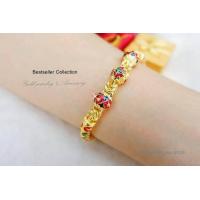 ราคา ManeeNopparut มณีณพรัช กำไลทองลงยา นน 2 บาท ศก 6 ซมรุ่น BG00285 (113696017)